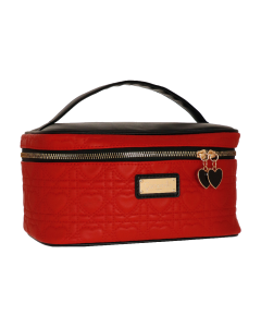 BEAUTY CASE M QUEEN OF HEARTS ROS P/SC/C