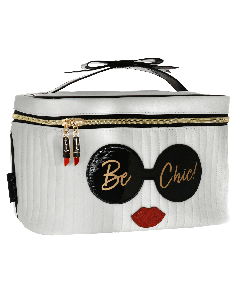 BEAUTY CASE L BE CHIC BIANCO P/SC/C