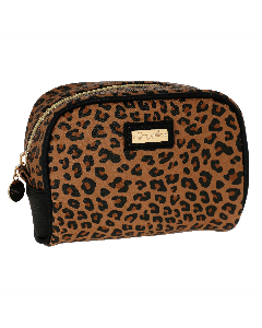 NECESSAIRE M SAFARI GLAM MARRONE P/SC/C