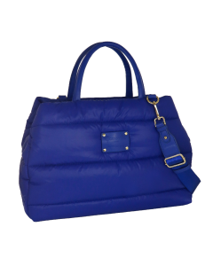 BAULETTO CON TRACOLLA PUFFY BAGS BLU