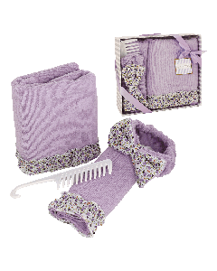 SET BAGNO LAVENDER LILLA