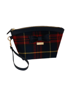 BUSTA TARTAN TOUCH BLU T/C