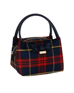 VANITY CASE TARTAN TOUCH BLU T/C