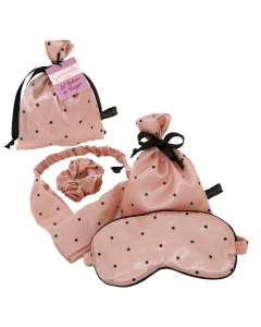 SET BELLEZZA VIAGGIO PINK POIS