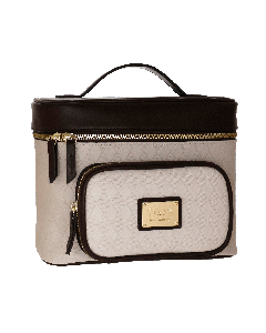 BEAUTY CASE ORG. DUO DI CLASSE MARRONE