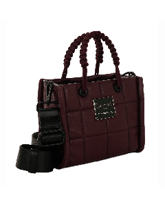 BORSA MANO S INDUSTRIAL CHIC BURGUNDY