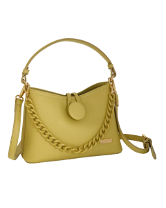 BORSA A MANO CON TRACOLLA CLAIRE GIALLO