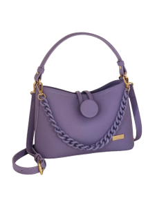 BORSA A MANO CON TRACOLLA CLAIRE LILLA