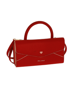 BORSA PORTAFOGLIO L MON AMOUR ROSSO