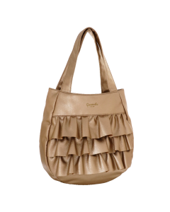 BORSA A SPALLA ARIELLE BRONZO